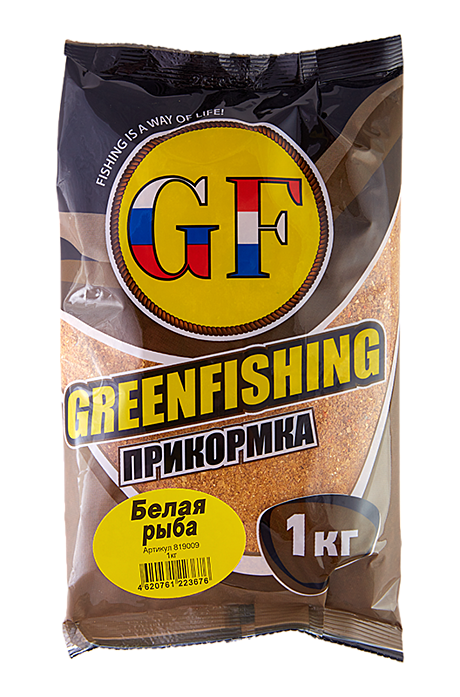 Прикормка зимняя GF БЕЛАЯ РЫБА 1кг
