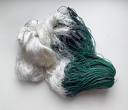 Сеть рыболовная (трехстенка) 1,8*50 м м KAIDA (Толстая леска, тонущий шнур) яч. 30 мм