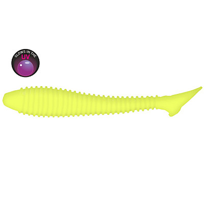 Мягк.приманки LureMax SEEKER 2,5''/6,5см, LSSK25-001 Chartreuse 1шт. (упак. 10 шт.)
