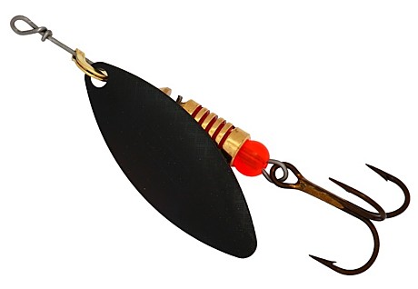 Блесна вращ. Mepps AGLIA LONG 3, Black