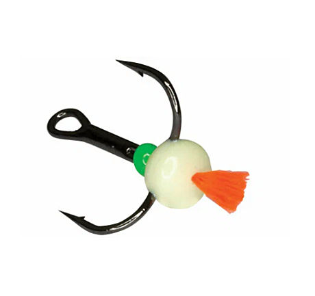 Тройник-капля ECOPRO с красн. хвост. тип F № 8 фосф. (1шт)