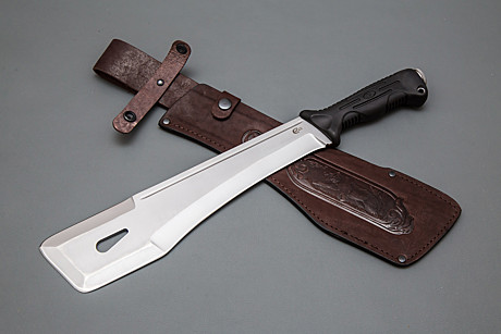 Нож мачете №2.1, ст.65*13, рукоять Elastron