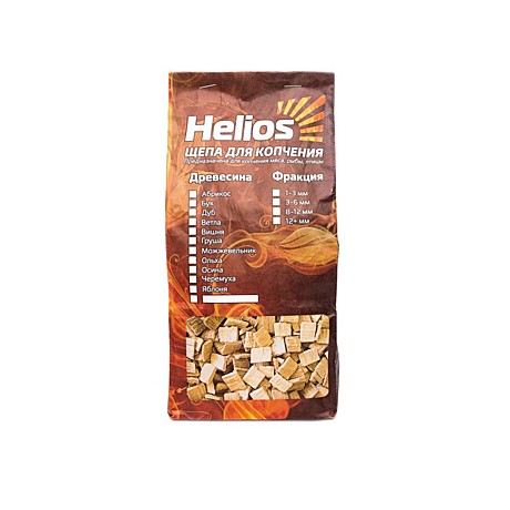 Щепа для копчения (вишня) 2 л Helios