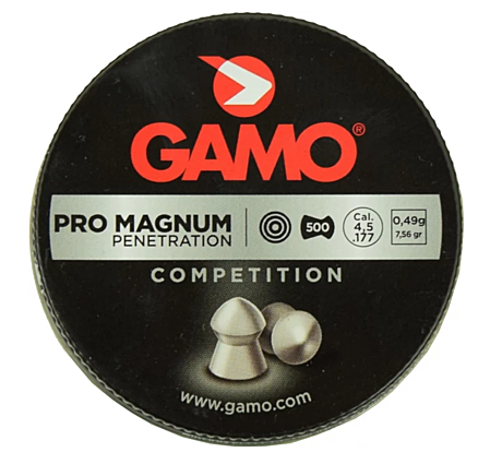 Пули пневм. GAMO PRO – MAGNUM 4,5мм,0,49г (500шт)