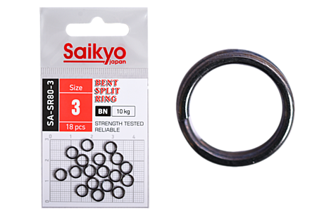 Заводное кольцо Saikyo SA-SR80-3 18шт (10кг)