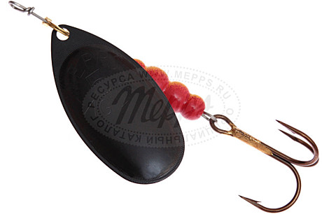 Блесна вращ. Mepps AGLIA 5, Black