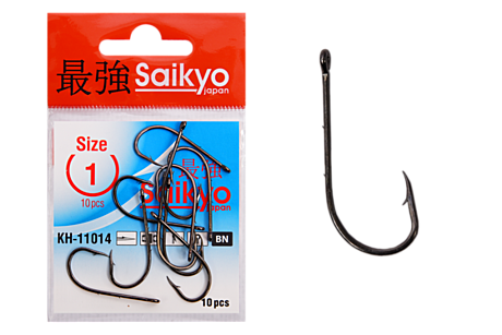 Крючки Saikyo KH-11014 Bait Holder BN  № 2 (10шт)