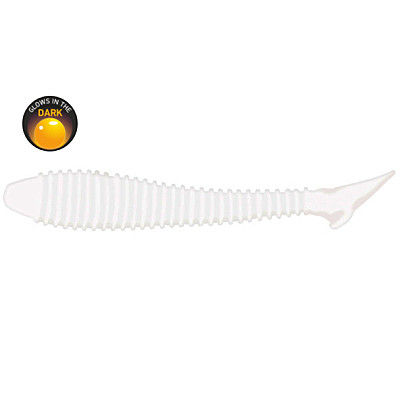 Мягк.приманки LureMax SEEKER 2,5''/6,5см, LSSK25-009 White UV 1шт. (упак. 10 шт.)