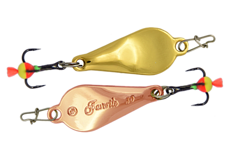 Блесна вертикальная ECOPRO Favorite, 30мм, 3г, G/C