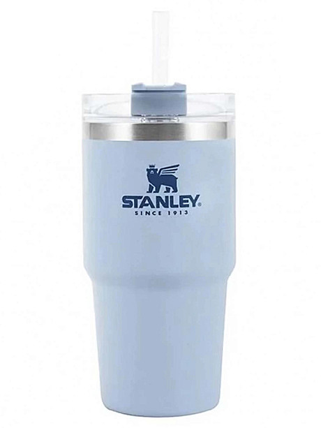 Термокружка STANLEY QUENCHER H2.0 0,68L с трубочкой, светло-голубая