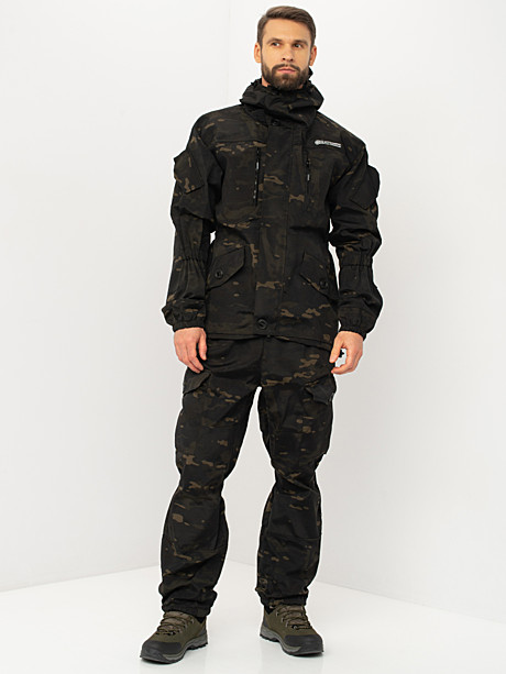 Костюм летний Горка-5 ткань Смесовая Рип-Стоп цвет Чёрный (Размер: 44-46, Рост: 170-176)