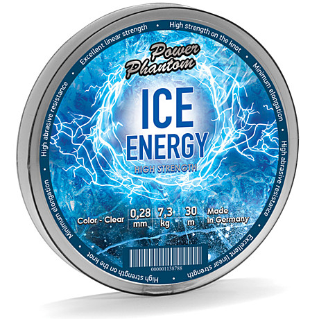 Леска Power Phantom Ice Energy CLEAR 0,28mm, 8,3kg 30m