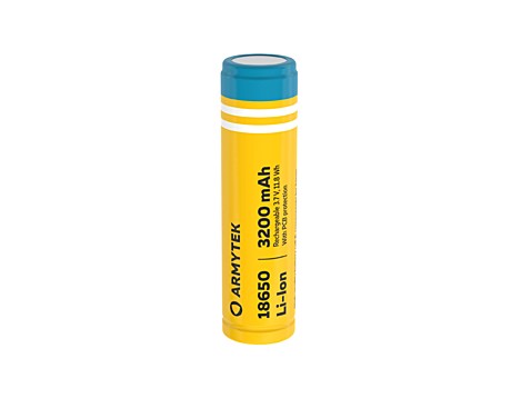 Аккумулятор Armytek 18650 Li-Ion c защитой 3200 mAh