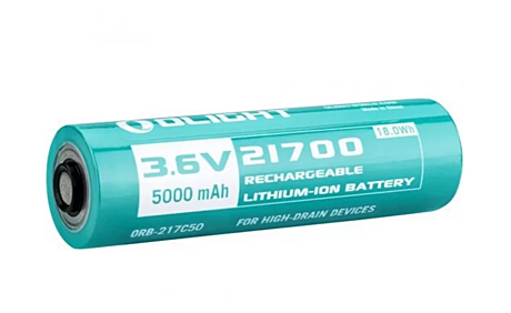Аккумулятор Li-ion Olight ORB-217C50 21700 3,7 В 5000 mAh