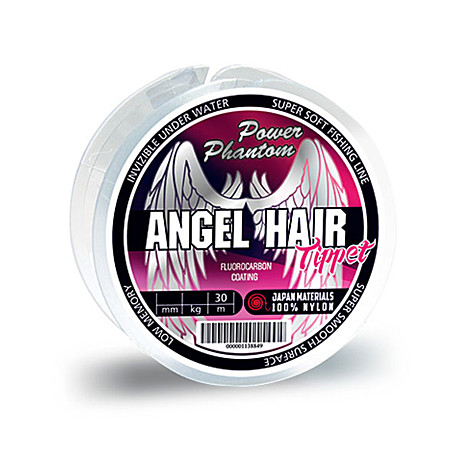 Леска Power Phantom ANGEL Hair Tippet CLEAR 0,20mm, 4,0kg 30m