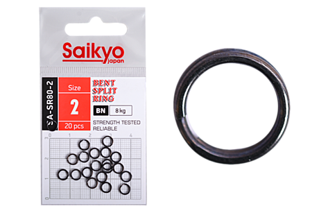 Заводное кольцо Saikyo SA-SR80-2 20шт (8кг)