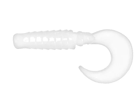 Мягк.приманки LureMax EBISU  2''/4см, LSE2-020 Glow White 1шт. (упак. 10 шт.)