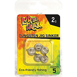 Груз LureMax Разборная чебурашка вольфр. LWN-12 Nat. 12 г. (2 шт.)