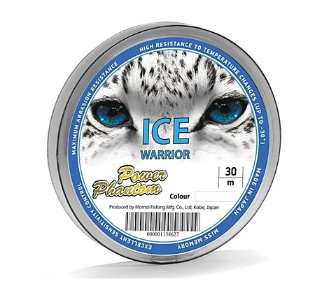 Леска Power Phantom Ice Warrior FLUO 0,22mm, 5,1kg 30m