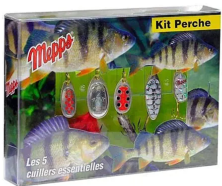 Набор вращ. блесен MEPPS Kit Perche 2005 (5шт/уп