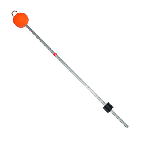 Сторожок метал. нерж. 17см с шаром 15мм/тест 07.0-15.0г