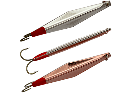 Блесна вертикальная ECOPRO Joker,  55мм, 6г, S/C, Двойник