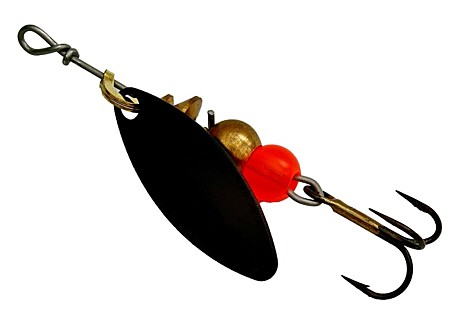 Блесна вращ. Mepps AGLIA LONG 0, Black