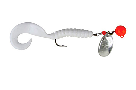 Блесна вращ. Mepps AGLIA SPINFLEX, 2/ 7g, Orange/SILVER/White